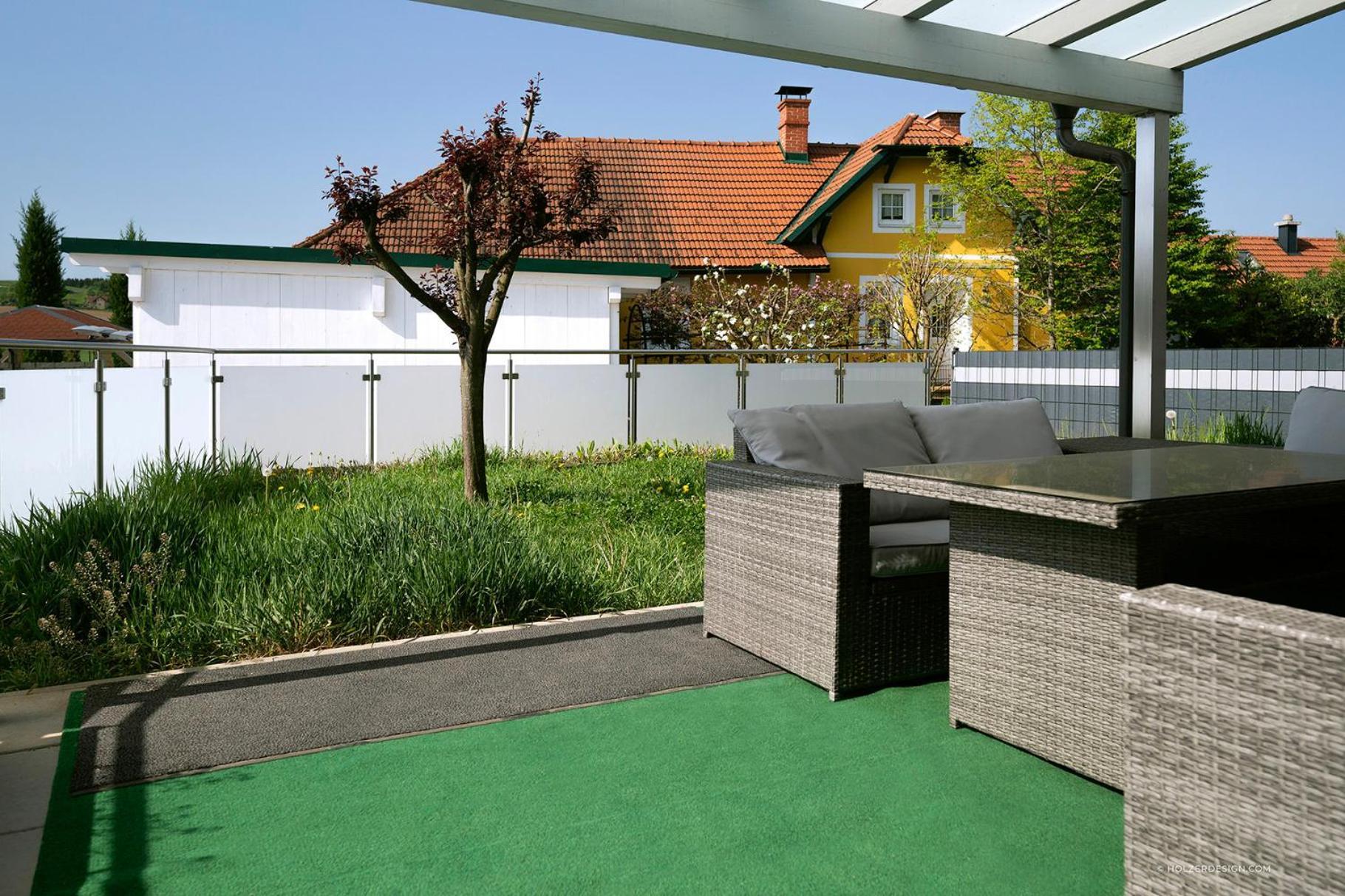 Apartment Mit Garten Dobl-Zwaring Exterior foto