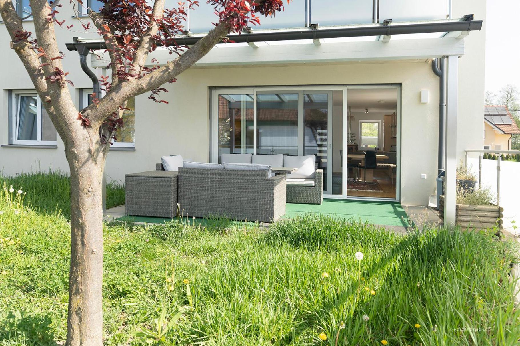 Apartment Mit Garten Dobl-Zwaring Exterior foto